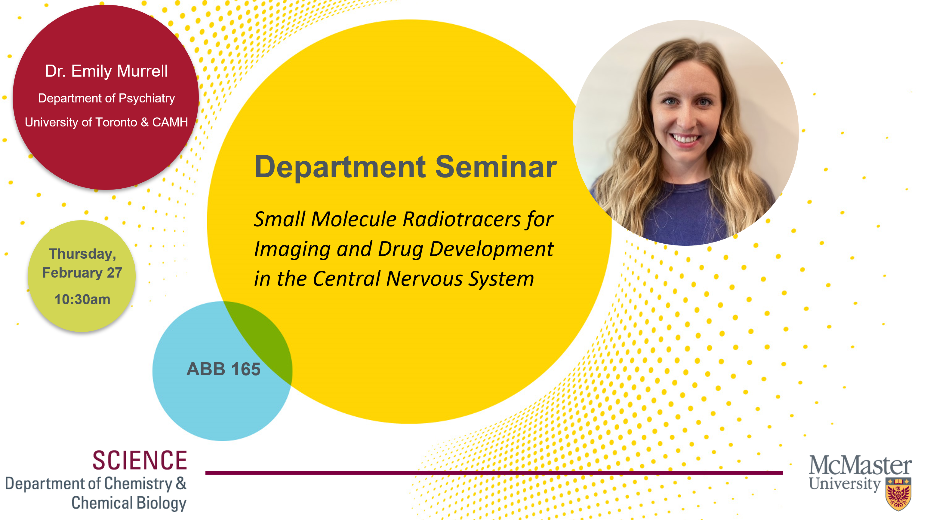 Department Seminar: Dr. Emily Murell