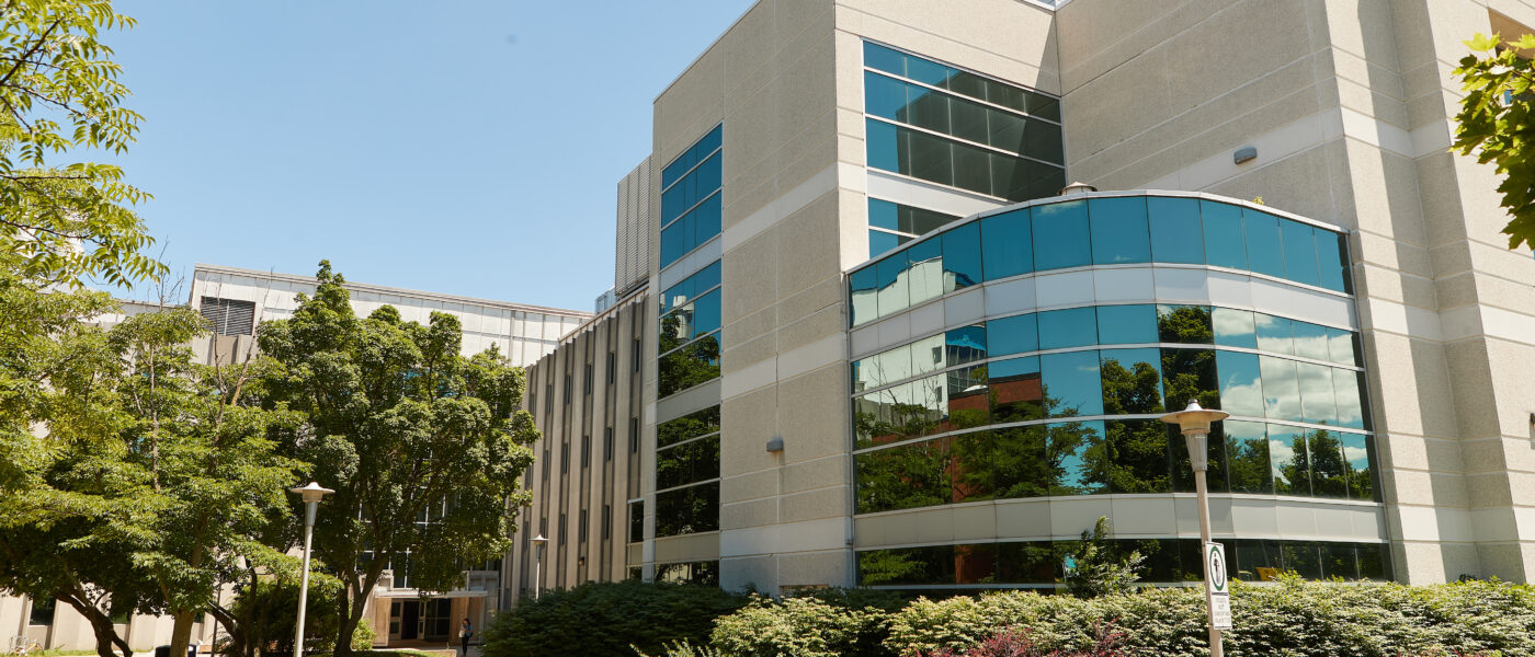 Exterior of A.N. Bourns Science Building