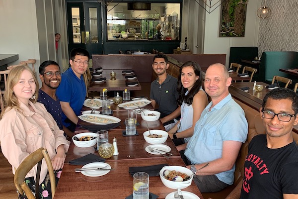 Lunch at Kamoosh Bistro, August 2019