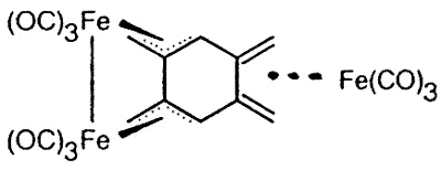 (tetramethylenebenzene)tris(Fe(CO)3 