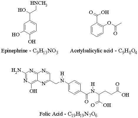Epinephrine, Aspirin, and Folic Acid